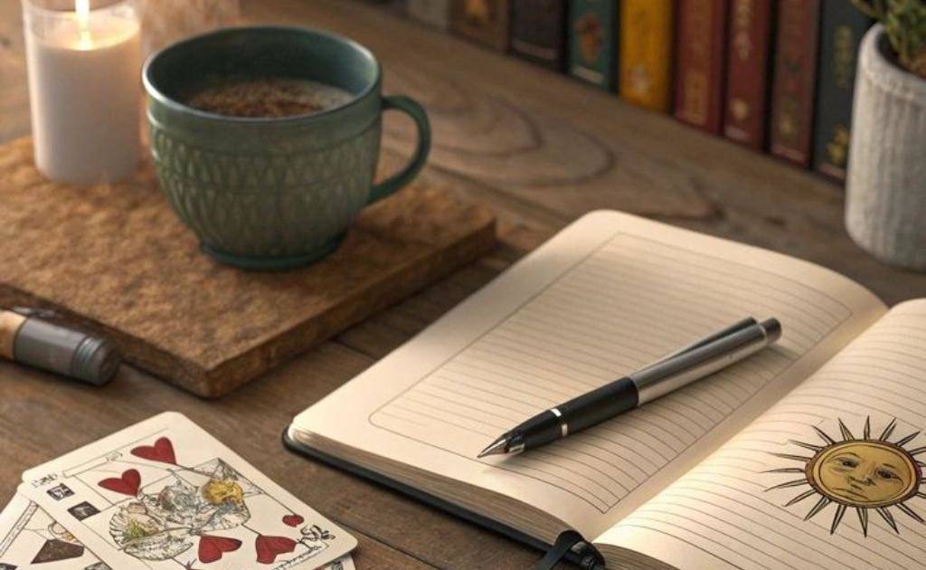 como hacer un diario de tarot